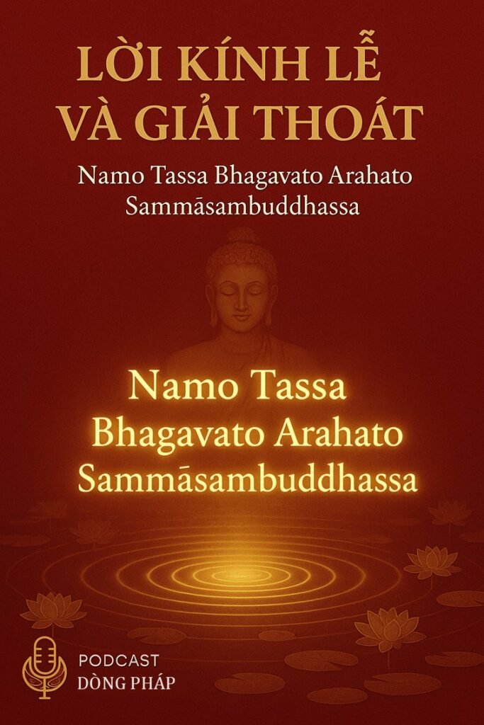 Namo Tassa Bhagavato Arahato Sammāsambuddhassa