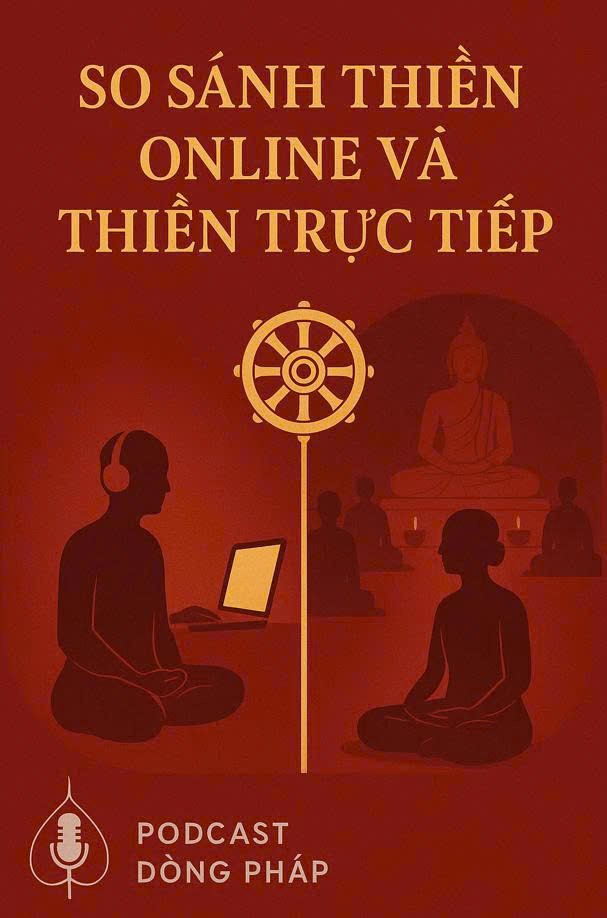 Thiền Online vs Trực Tiếp_