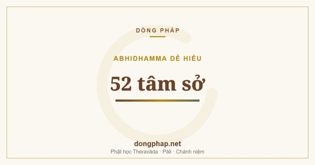 52 tâm sở