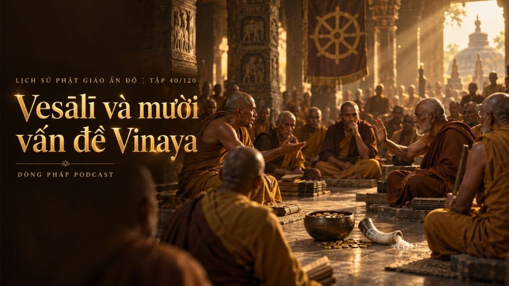 lich su pg an do tap 040 dai hoi vesali tranh luan vinaya