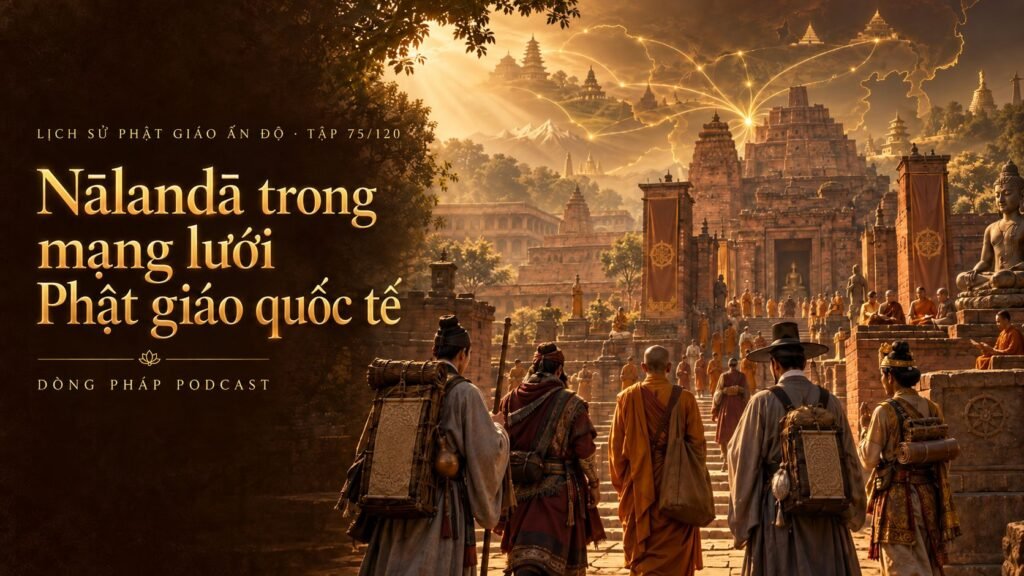 lich su pg an do tap 075 nalanda trong mang luoi phat giao quoc te