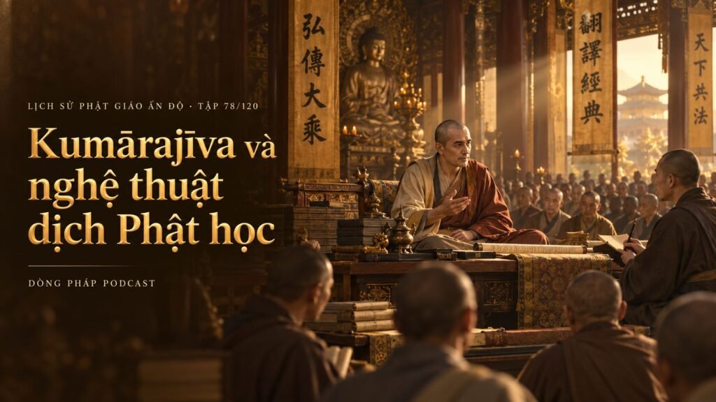lich su pg an do tap 078 kumarajiva va nghe thuat dich phat hoc