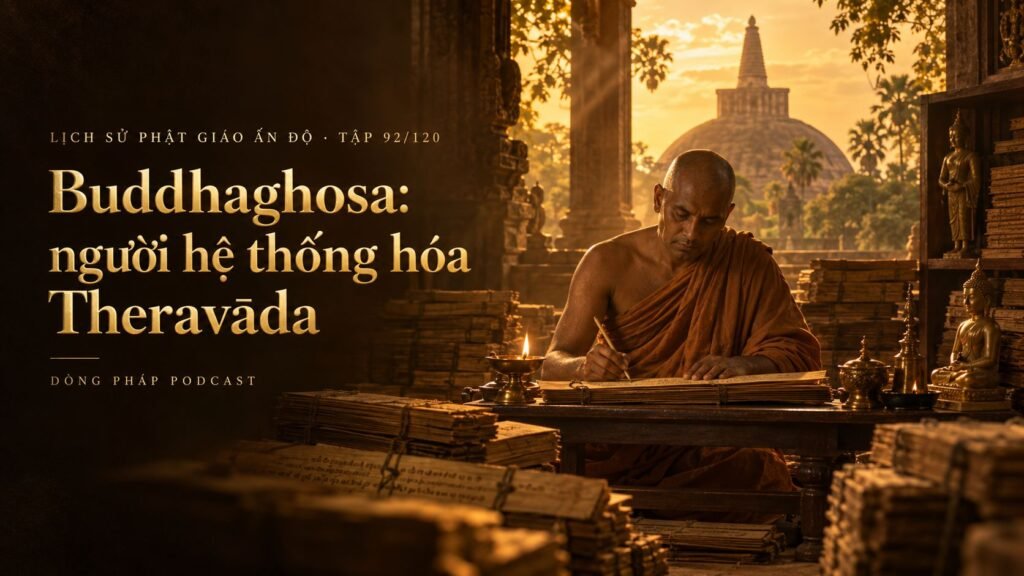 lich su pg an do tap 092 buddhaghosa he thong hoa theravada