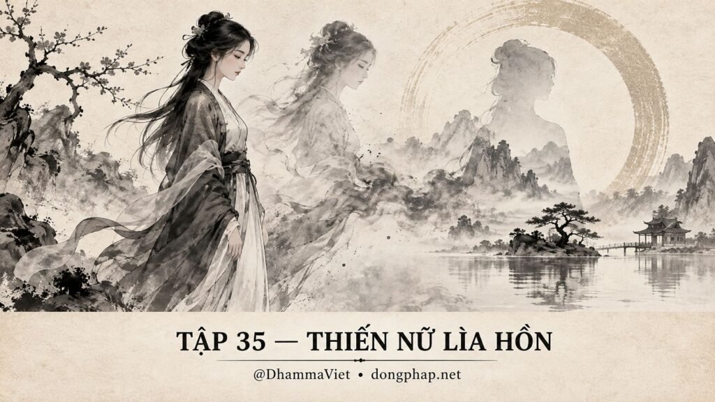 Ảnh bìa Tập 35 – Thiến Nữ lìa hồn – Thân ở một nơi, tâm ở một nẻo, ai mới là con người thật? | Vô Môn Quan trong ánh sáng Kinh tạng Pāli – Dòng Pháp Podcast