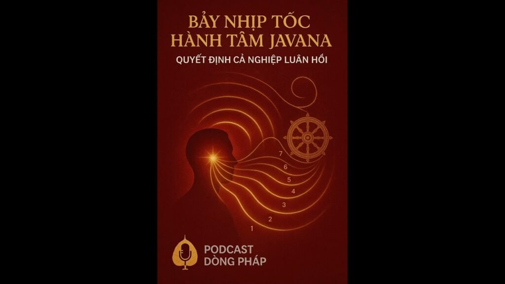Bảy Sát-na Tốc Hành Tâm (Javana): Nơi Nghiệp Được Tạo Ra Trong Từng Khoảnh Khắc