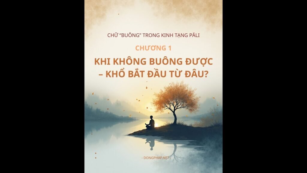 Chữ Buông Trong Kinh Tạng Pāli Chương 1: Khi Không Buông Được – Khổ Bắt Đầu Từ Đâu?