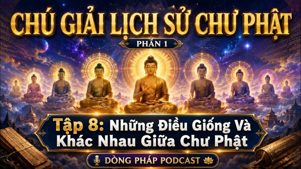 Chú Giải Lịch Sử Chư Phật Tập 8: Những Điều Giống Và Khác Nhau Giữa Chư Phật