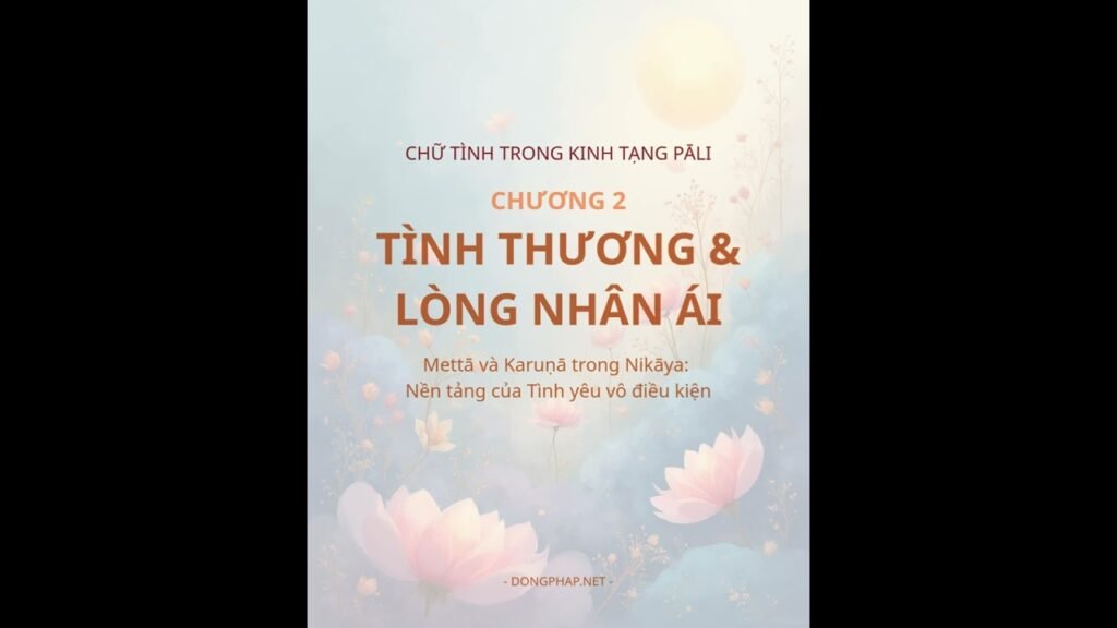 Chữ Tình Trong Kinh Tạng Pāli Chương 2: Tình Thương Và Lòng Nhân Ái – Mettā Và Karuṇā
