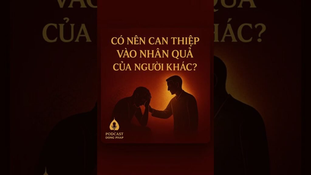 Có Nên Can Thiệp Vào Nhân Quả Của Người Khác Không? Giúp Người Đúng Pháp