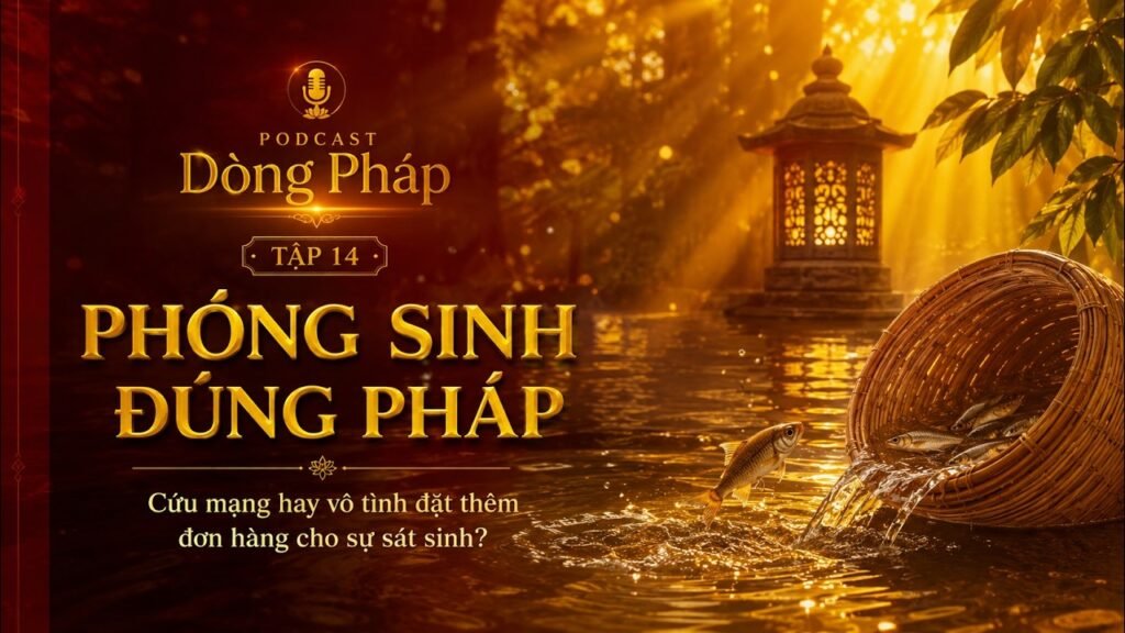 Cư Sĩ Trong Phật Giáo Tập 14: Phóng Sinh Đúng Pháp – Cứu Mạng Hay Vô Tình Đặt Thêm Đơn Hàng Cho Sự Sát Sinh?