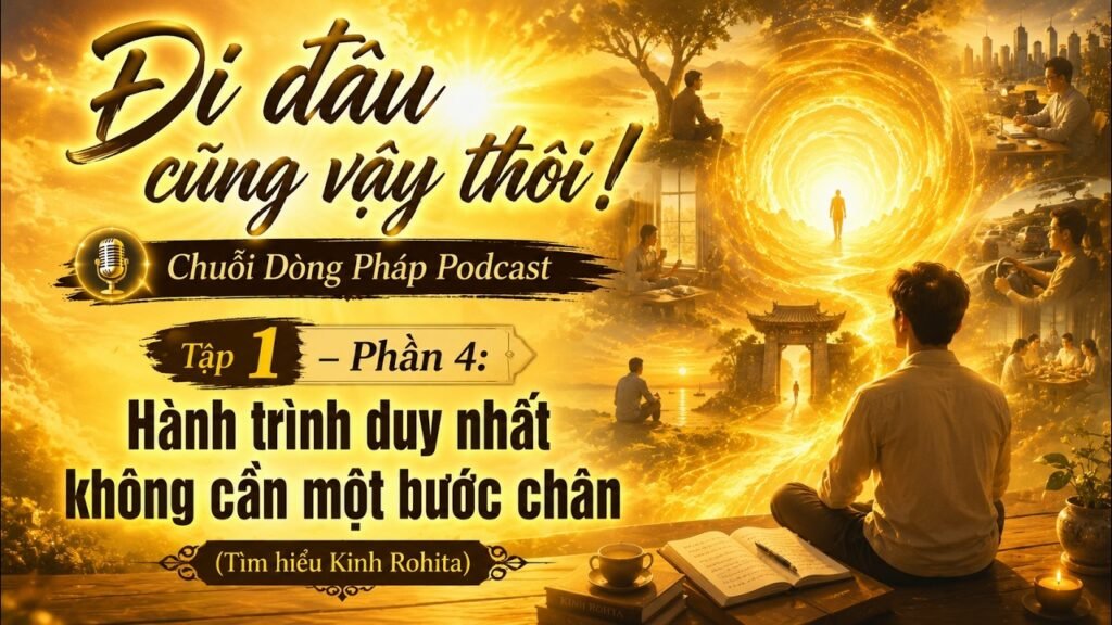Đi Đâu Cũng Vậy Thôi Tập 1 – Phần 4: Hạnh Phúc Không Ở Cuối Con Đường (Kinh Rohita)