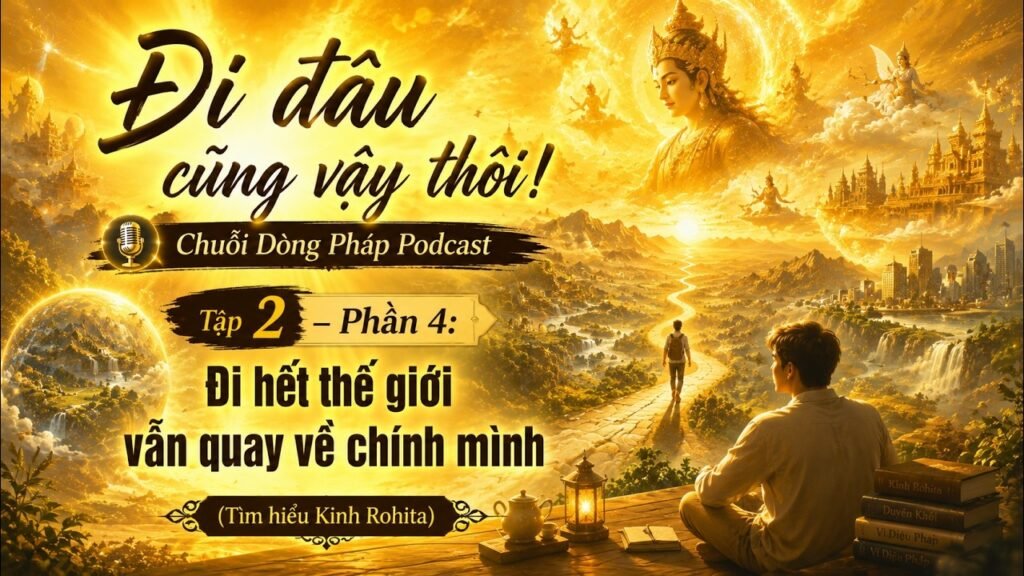 Đi Đâu Cũng Vậy Thôi Tập 2 – Phần 4: Đi Hết Thế Giới Vẫn Quay Về Chính Mình (Kinh Rohita)