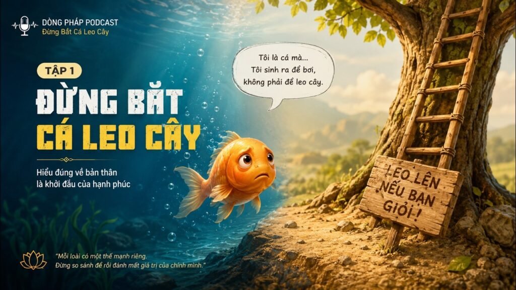Đừng Bắt Cá Leo Cây Tập 1: Hiểu Đúng Về Bản Thân Là Khởi Đầu Của Hạnh Phúc