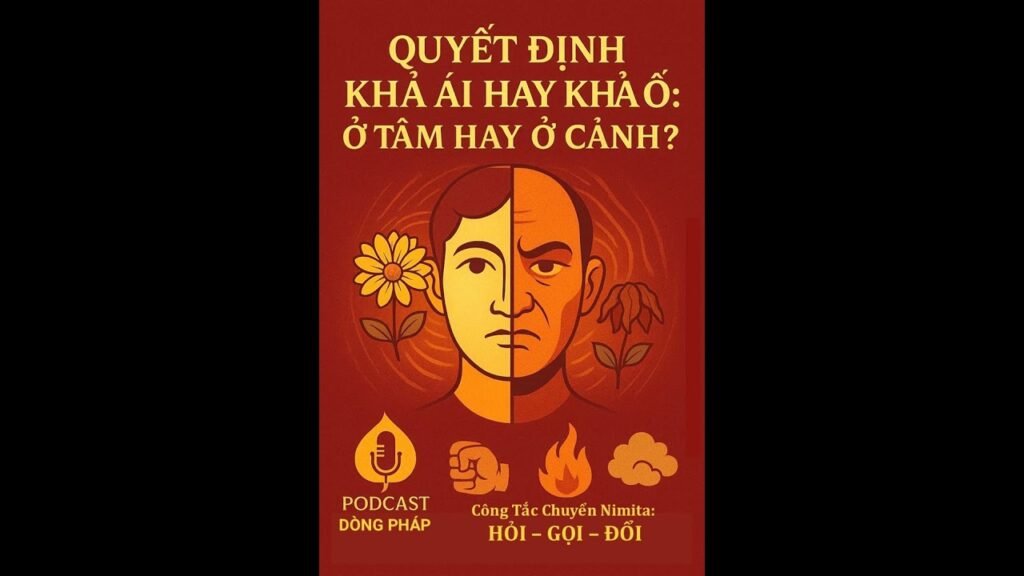 Khả Ái Hay Khả Ố: Ở Tâm Hay Ở Cảnh? – Cơ Chế Nhận Thức Theo Abhidhamma