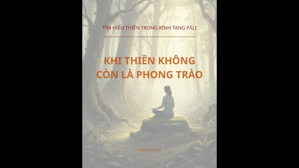 Khi Thiền Không Còn Là Phong Trào: Thiền Không Phải Xu Hướng Mà Là Con Đường Giải Thoát