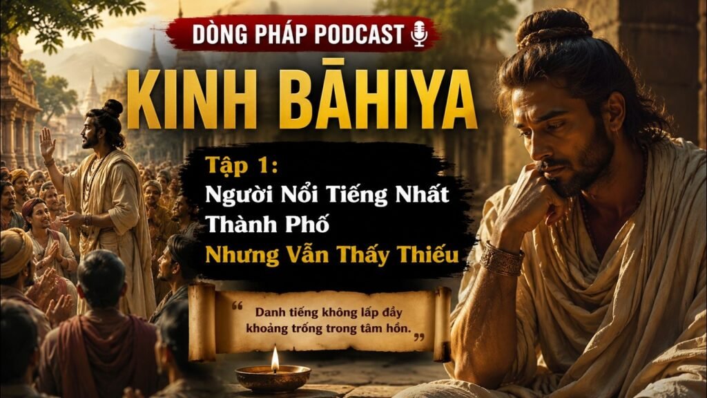 Kinh Bāhiya Tập 1: Người Nổi Tiếng Nhất Thành Phố Nhưng Vẫn Thấy Thiếu