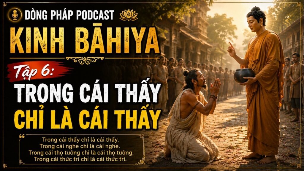 Kinh Bāhiya Tập 6: Trong Cái Thấy Chỉ Là Cái Thấy – Bí Mật Của Chánh Niệm Và Vô Ngã