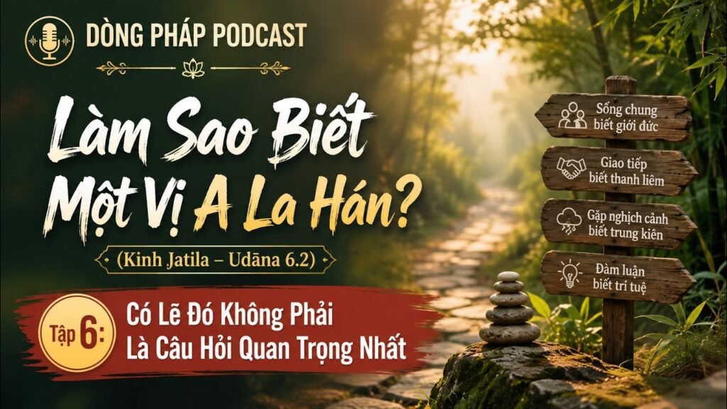 Làm Sao Biết Một Vị A La Hán? Tập 6: Có Lẽ Đó Không Phải Là Câu Hỏi Quan Trọng Nhất