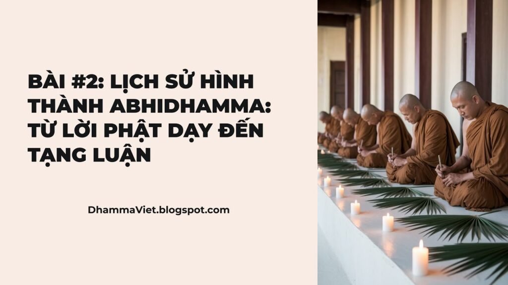 Lịch Sử Vi Diệu Pháp: Hành Trình 2.500 Năm Của Kho Tàng Abhidhamma