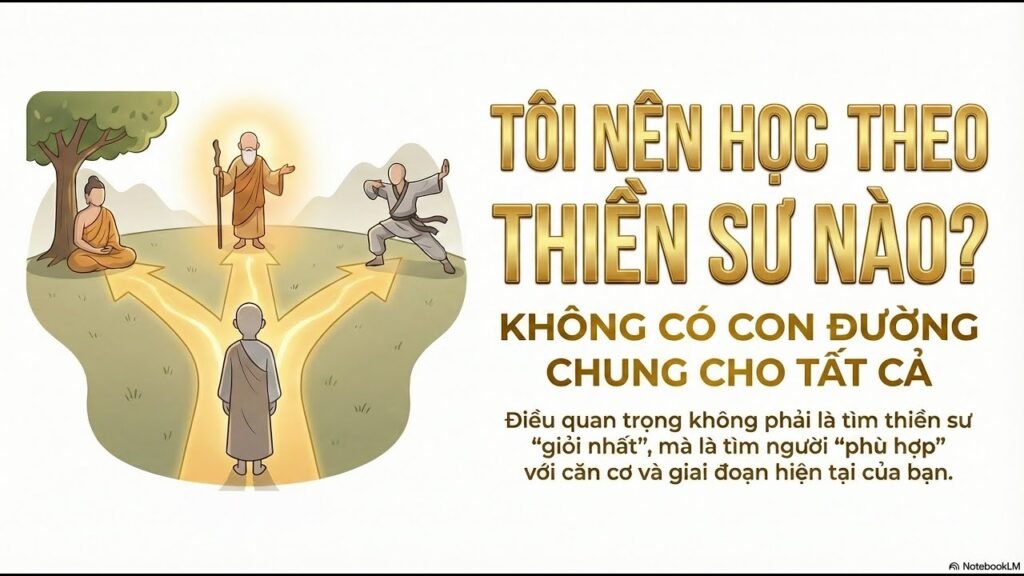 Nên Học Thiền Với Ai? Câu Trả Lời Ít Ai Nói Ra – Cách Tự Nhận Ra Người Dẫn Đường Phù Hợp