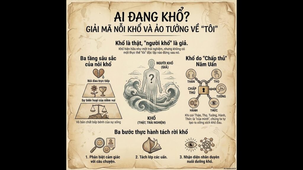 Nếu Không Có “Tôi”, Vậy Ai Đang Khổ? Hiểu Đúng Vô Ngã Và Dukkha