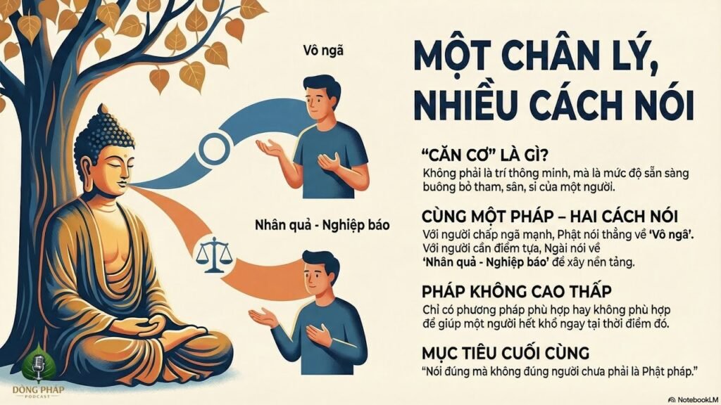 Ngôn Ngữ Bậc Giác Ngộ Tập 2: Vì Sao Đức Phật Nói Khác Nhau Cho Mỗi Người?