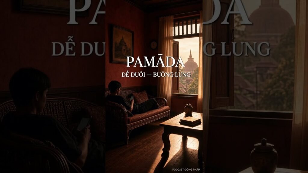 PAMĀDA là gì? Dễ Duôi, Buông Lung trong tiếng Pāli