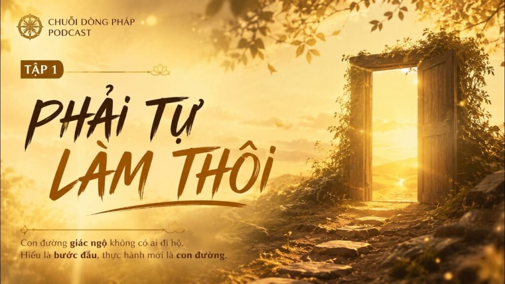 Phải Tự Làm Thôi Tập 1: Vì Sao Nghe Pháp Nhiều Mà Khổ Vẫn Còn?