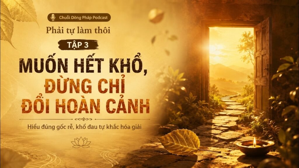 Phải Tự Làm Thôi Tập 3: Muốn Hết Khổ, Đừng Chỉ Đổi Hoàn Cảnh