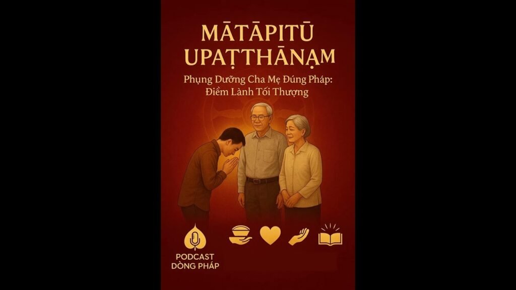 Phụng Dưỡng Cha Mẹ – Mātāpitu Upaṭṭhānaṃ: Điềm Lành Tối Thượng Và Bốn Tầng Hiếu Đạo Đúng Pháp