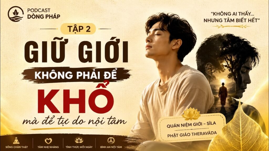 Quán Niệm Giới Tập 2: Giữ Giới Không Phải Để Khổ, Mà Để Tự Do Nội Tâm