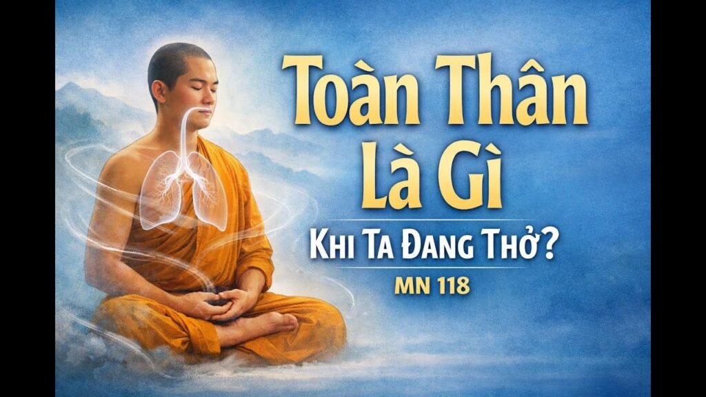 Kinh Quán Niệm Hơi Thở Tập 7A: Quán Toàn Thân Khi Thở Nghĩa Là Sao? (MN 118)