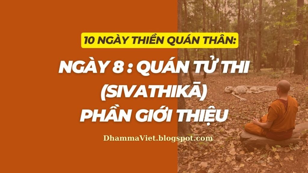 Quán Thân Ngày 8: Quán Tử Thi (Sivathikā) – Chín Cảnh Thân Hoại Trong Kinh Niệm Xứ