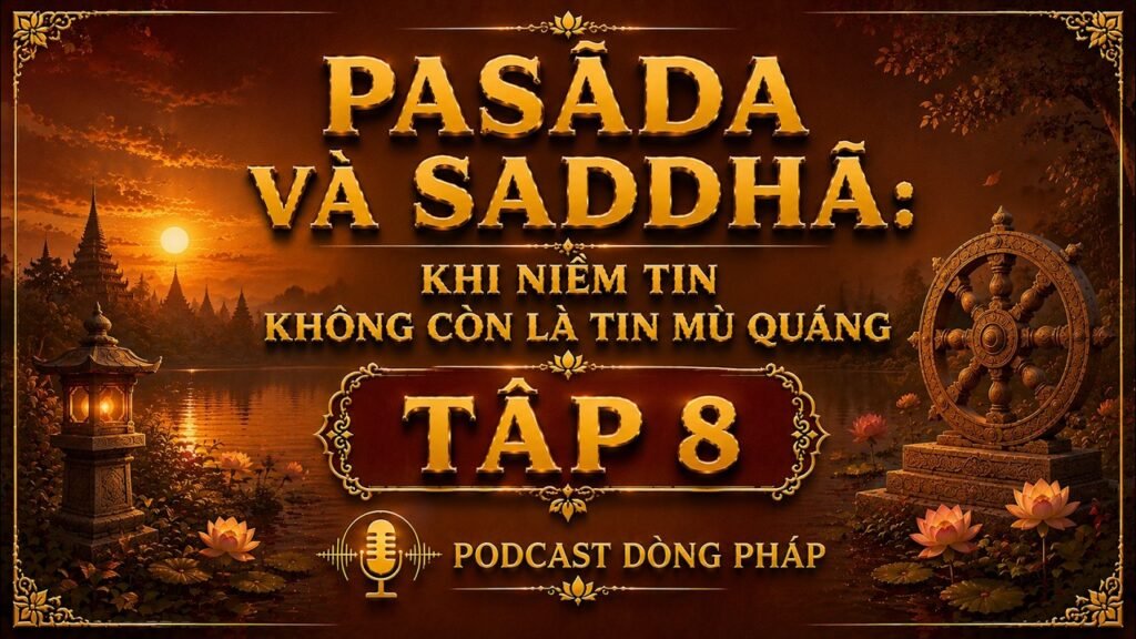 Saṃvega Tập 8: Pasāda Và Saddhā – Khi Niềm Tin Không Còn Là Tin Mù Quáng