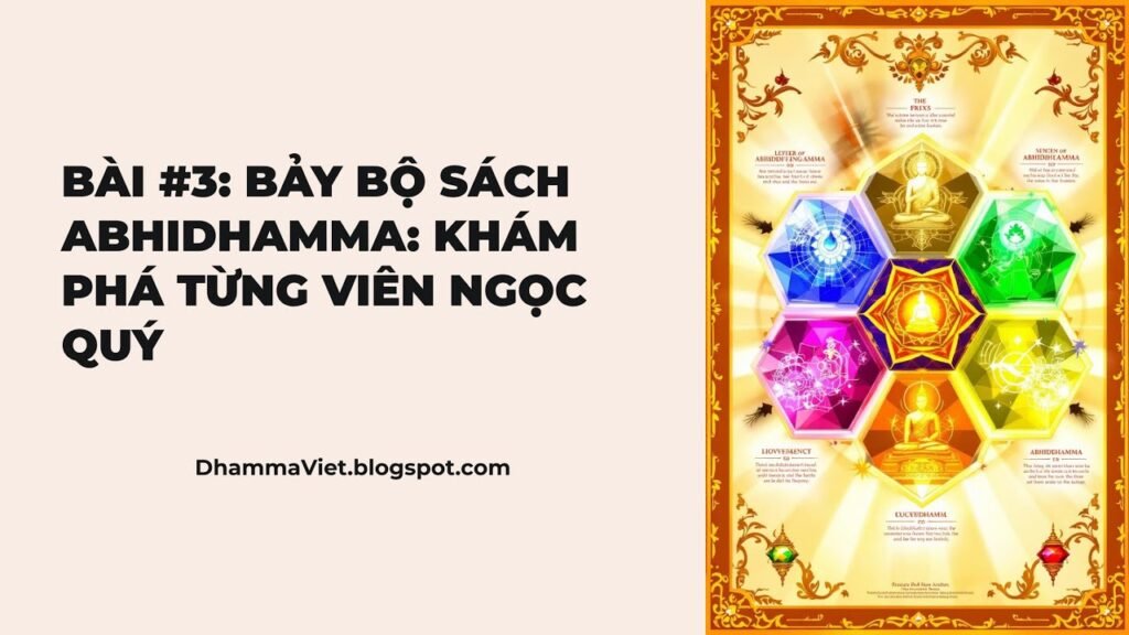 Thất Luận Vi Diệu Pháp: Khám Phá 7 Bộ Sách Như 7 Viên Ngọc Quý Của Abhidhamma