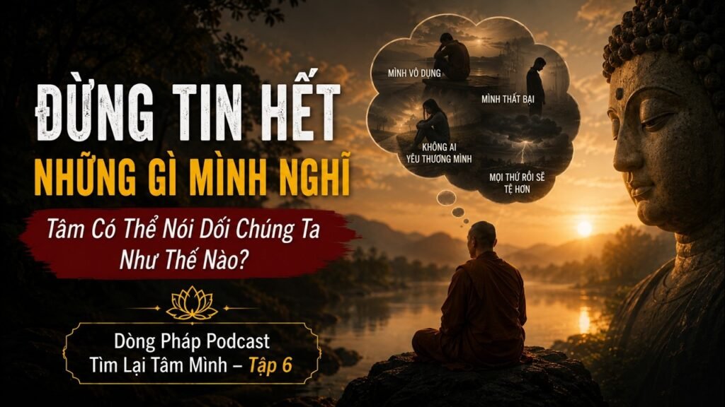 Tìm Lại Tâm Mình Tập 6: Đừng Tin Hết Những Gì Mình Nghĩ – Tâm Có Thể Nói Dối Như Thế Nào?