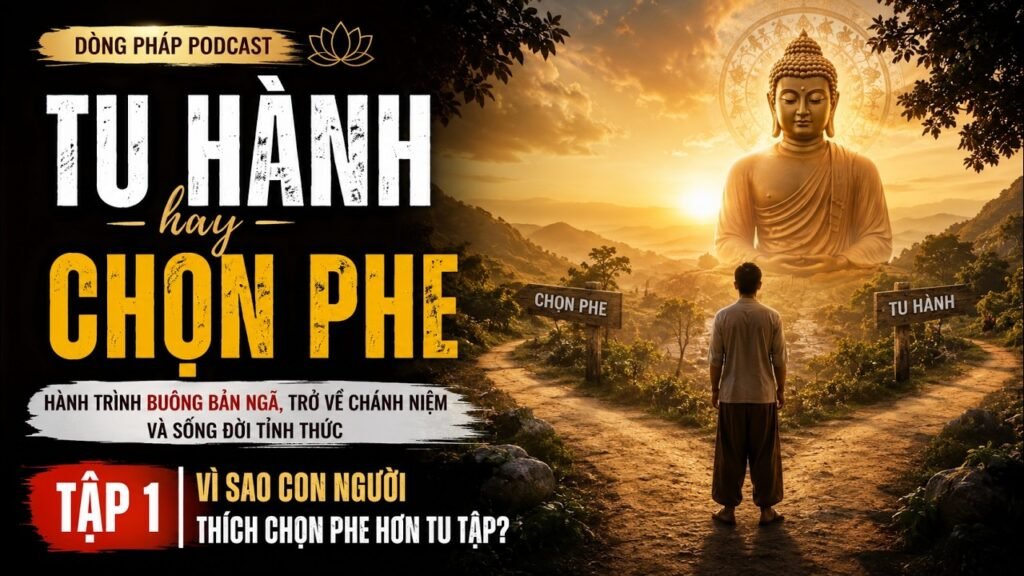Tu Hành Hay Chọn Phe? Tập 1: Vì Sao Con Người Thích Chọn Phe Hơn Tu Tập?