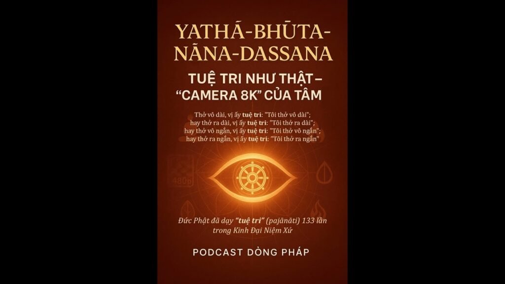 Tuệ Tri Như Thật (Yathābhūta-ñāṇadassana): “Camera” Của Tâm Và Những Bộ Lọc Làm Méo Thực Tại