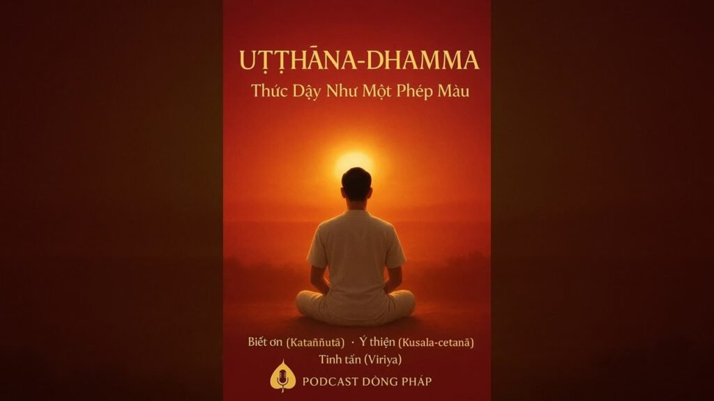 Uṭṭhāna Dhamma: Thức Dậy Như Một Phép Màu – Pháp Của Sự Vươn Dậy Và Tinh Cần