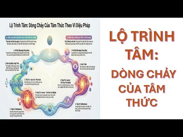 Vi Diệu Pháp Căn Bản Bài 2B: Lộ Trình Tâm (Citta-vīthi) – 17 Sát-na Của Một Dòng Tâm