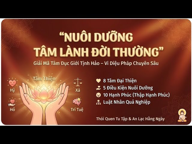 Vi Diệu Pháp Căn Bản Bài 4: Tâm Dục Giới Tịnh Hảo – Tám Tâm Đại Thiện