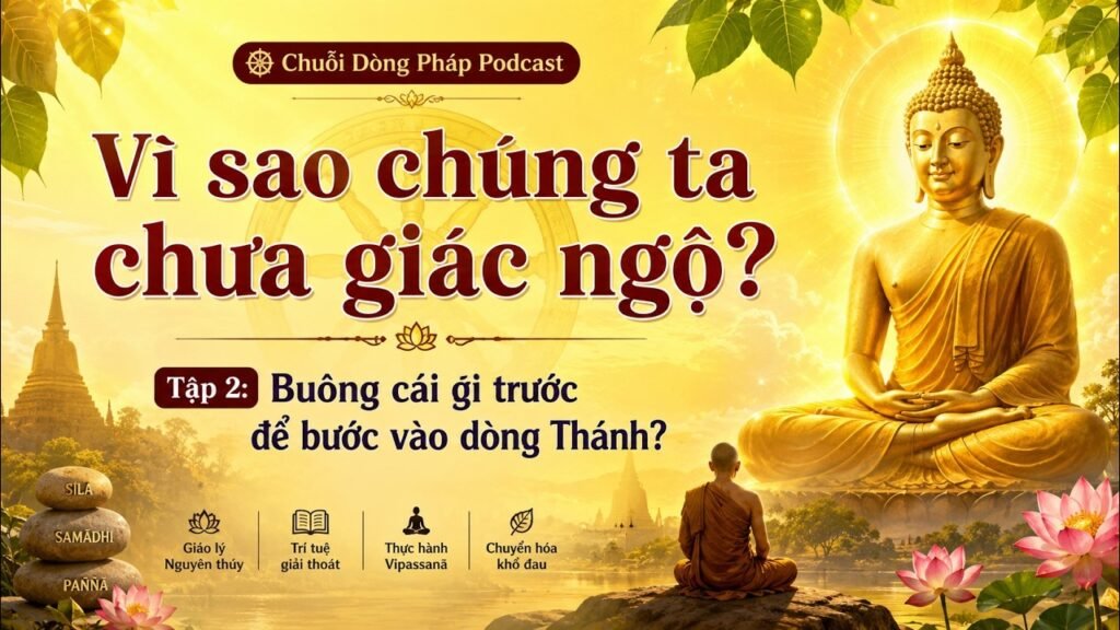 Vì Sao Chúng Ta Chưa Giác Ngộ? Tập 2: Buông Cái Gì Trước Để Bước Vào Dòng Thánh?