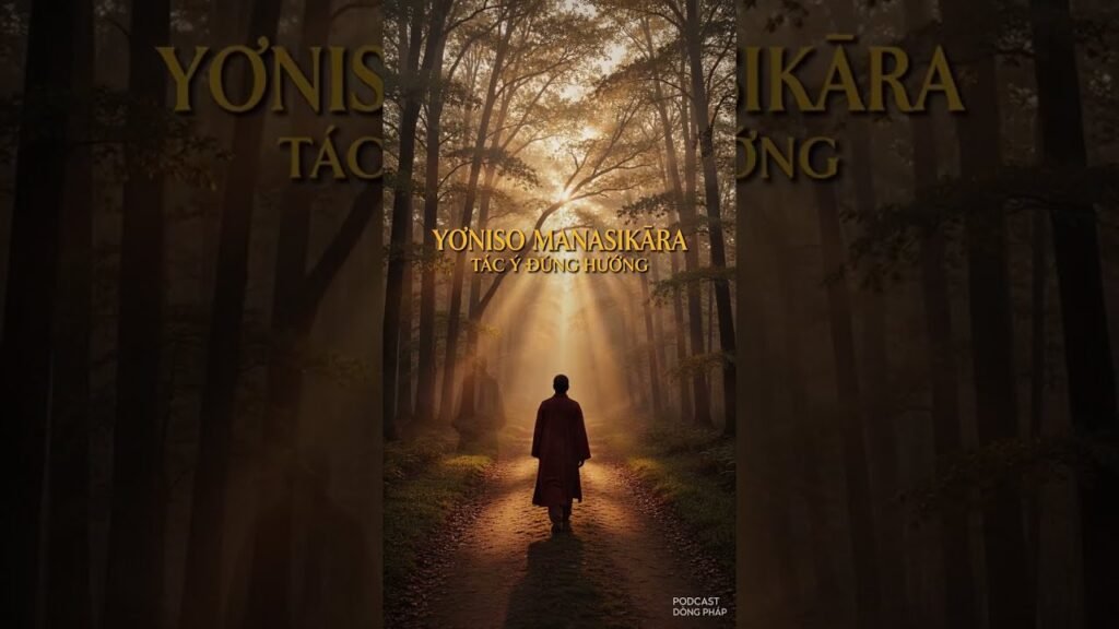 YONISO MANASIKĀRA là gì? Tác Ý Đúng Hướng trong tiếng Pāli